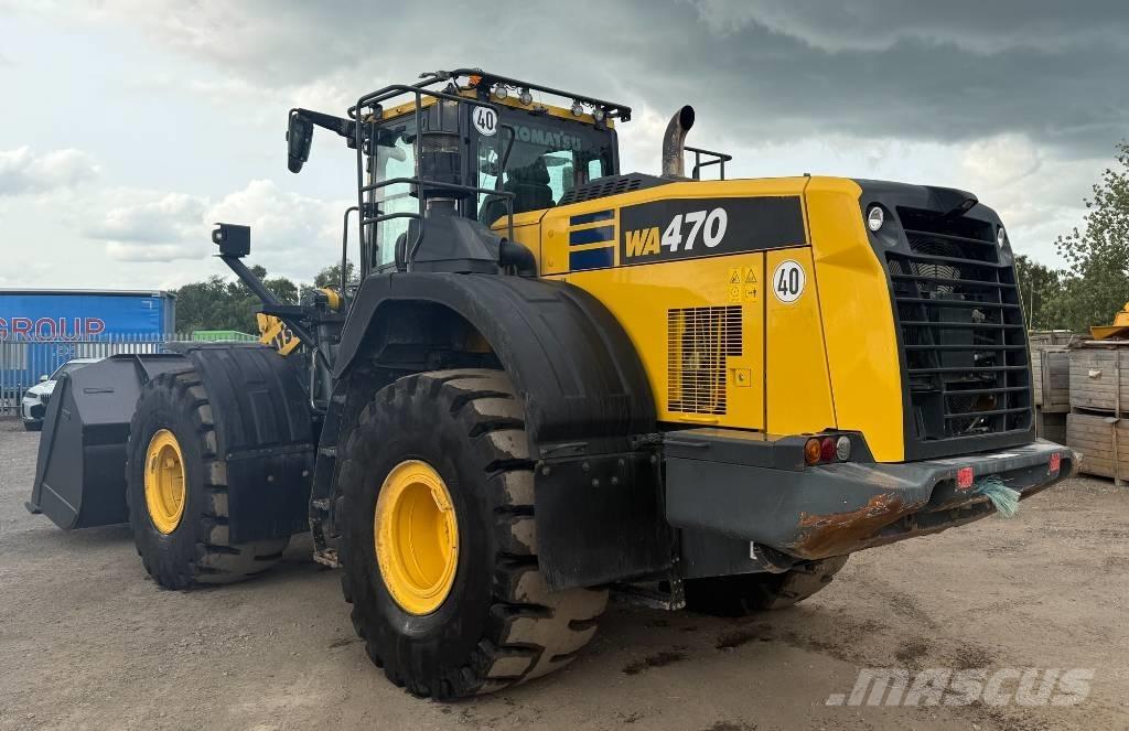 Komatsu WA470-8 Læssemaskiner på hjul