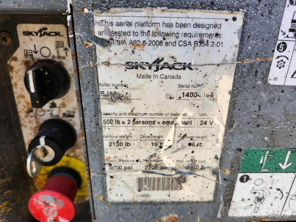 SkyJack SJ 16 Søjlelifte