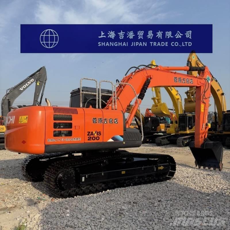 Hitachi ZX 200 Gravemaskiner på larvebånd