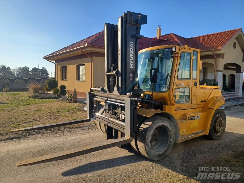 Hyundai 80 D-7 E Diesel gaffeltrucks