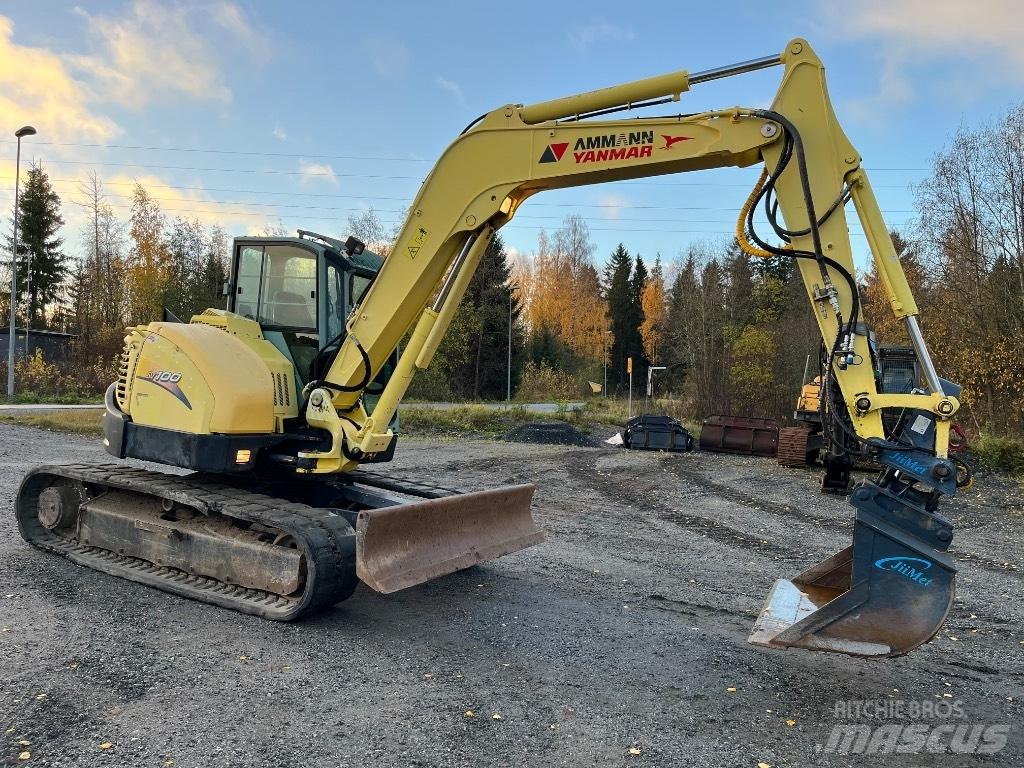 Yanmar SV 100 Midi-gravemaskiner 7t - 12t
