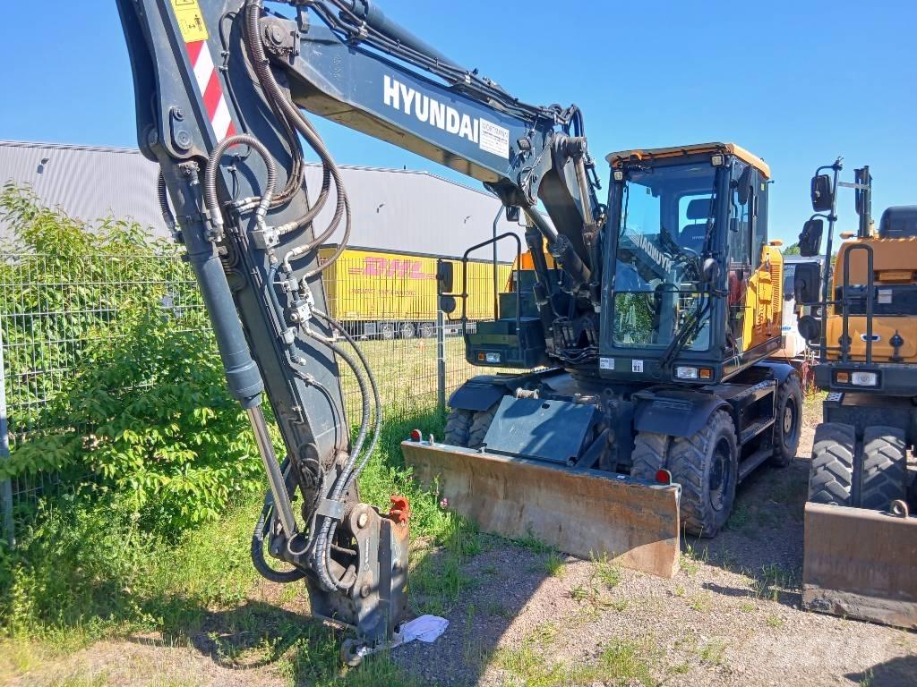 Hyundai HW 150 ACR Gravemaskiner på hjul