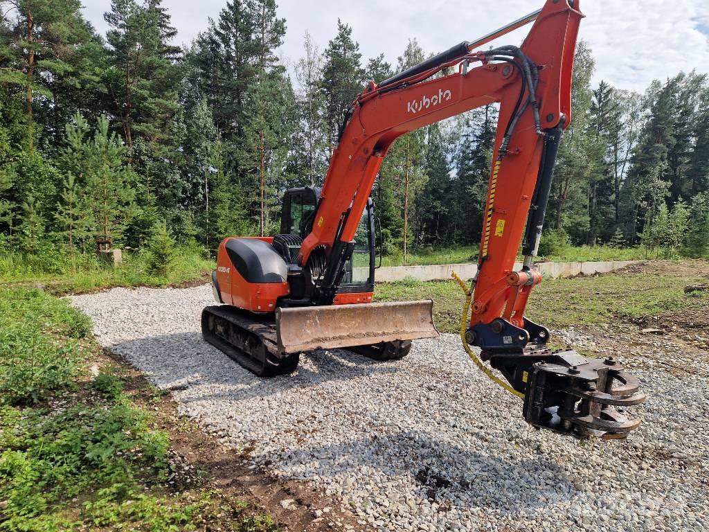 Kubota KX 080-4 Midi-gravemaskiner 7t - 12t