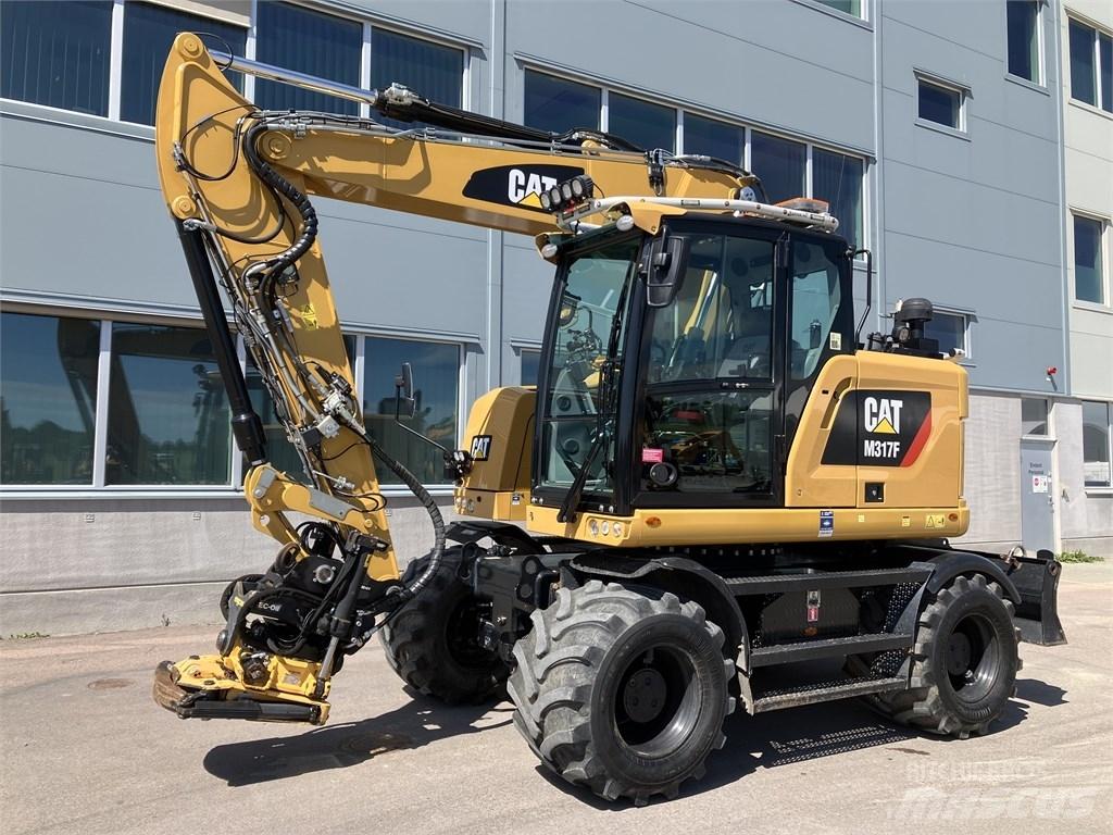 CAT 317 F Gravemaskiner på hjul
