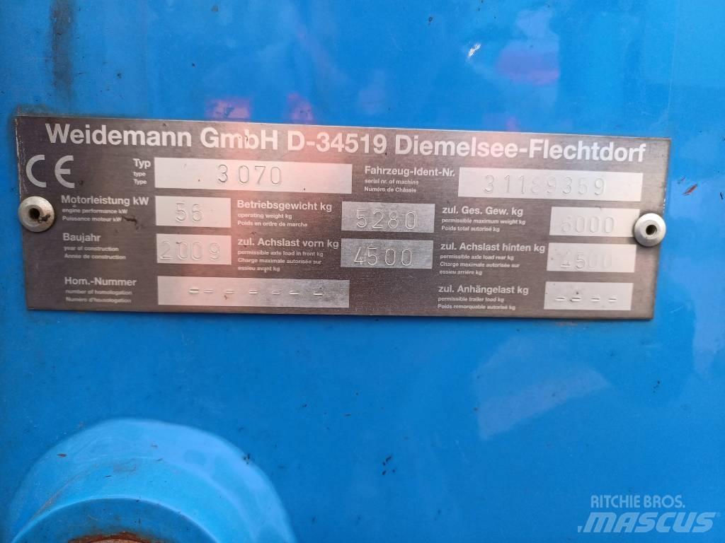 Weidemann 3070 Læssemaskiner på hjul