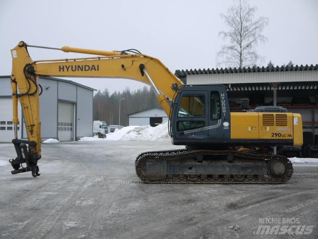 Hyundai R 290 LC-7A Gravemaskiner på larvebånd