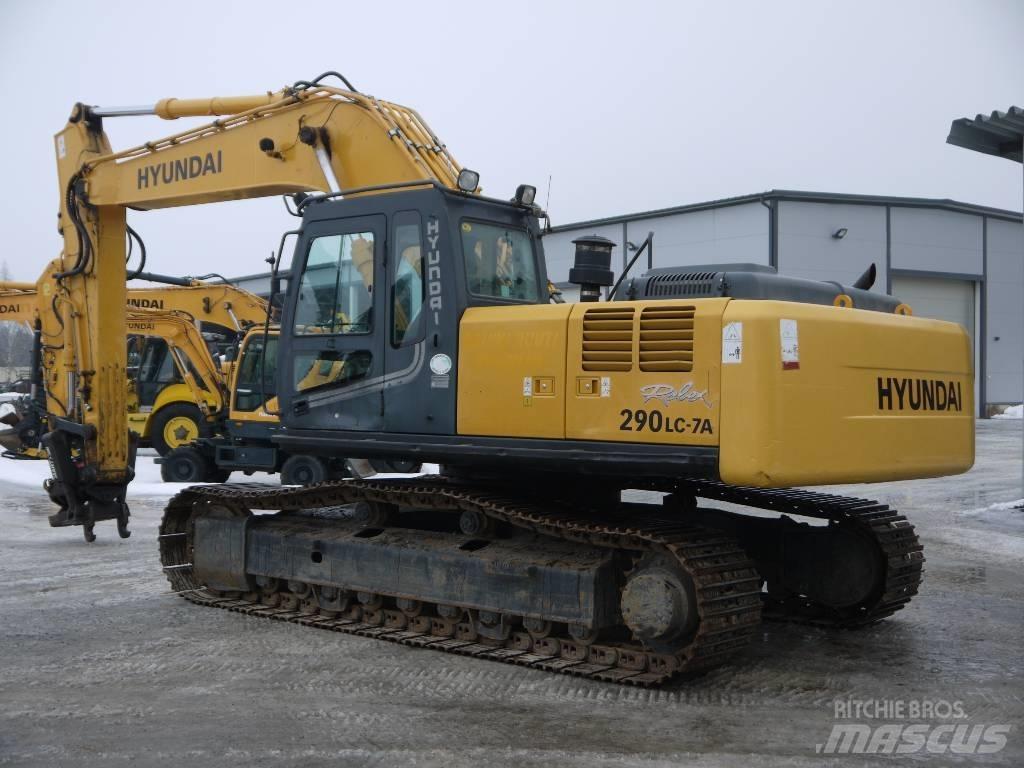 Hyundai R 290 LC-7A Gravemaskiner på larvebånd