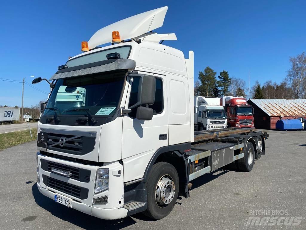 Volvo FM 13 Lastbiler med containerramme / veksellad