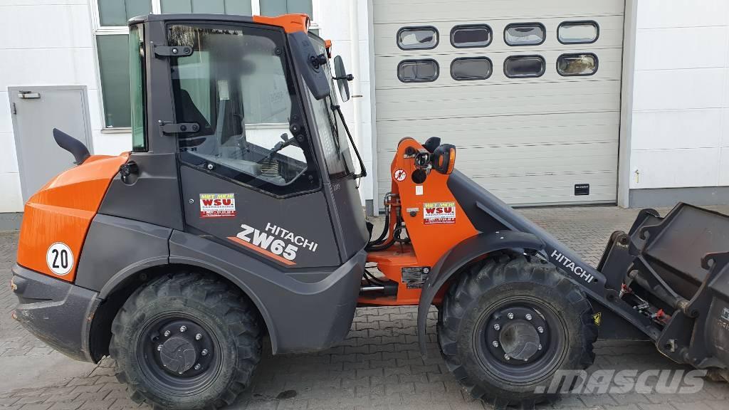 Hitachi ZW65-6c Læssemaskiner på hjul