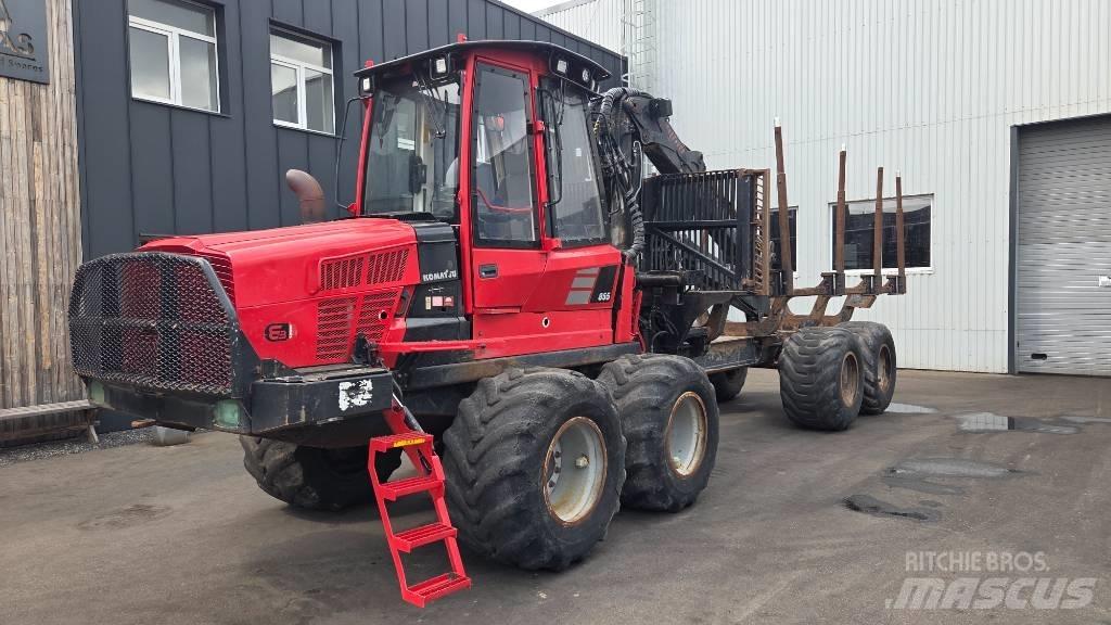 Komatsu 855 Udkørselsmaskiner