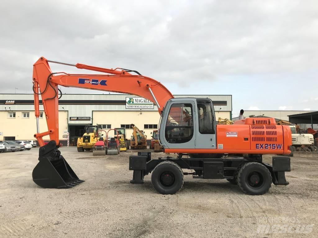 Fiat-Kobelco EX215W Gravemaskiner på hjul