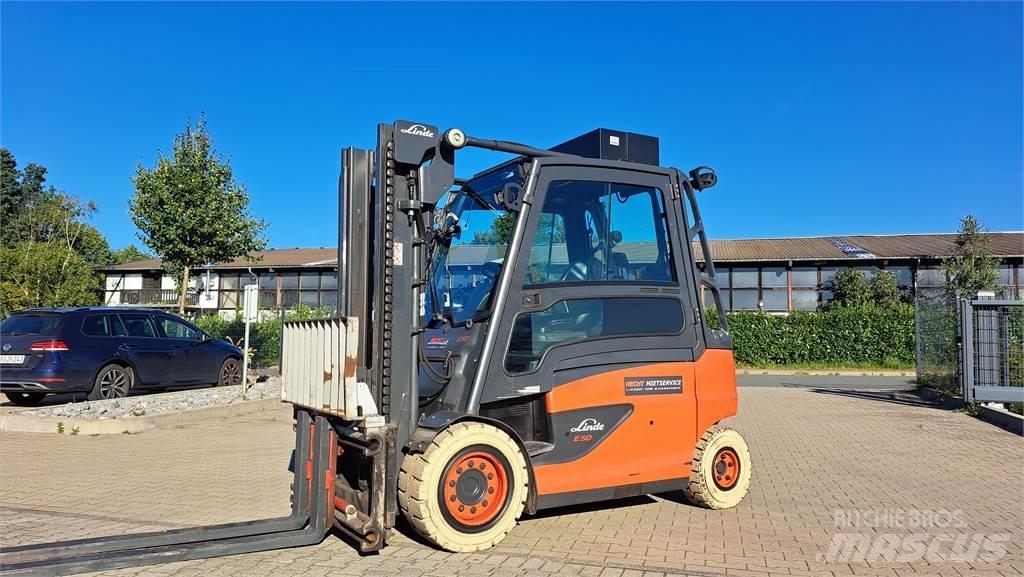 Linde E50HL El gaffeltrucks