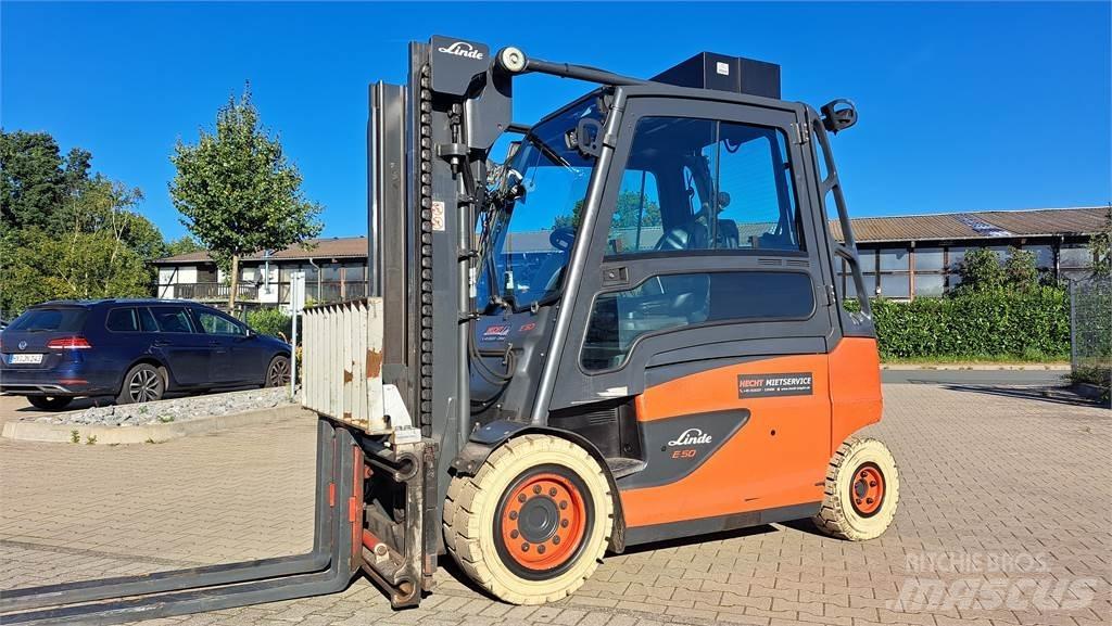 Linde E50HL El gaffeltrucks