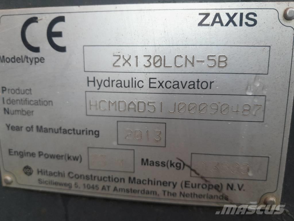 Hitachi Zaxis 130-5 Gravemaskiner på larvebånd