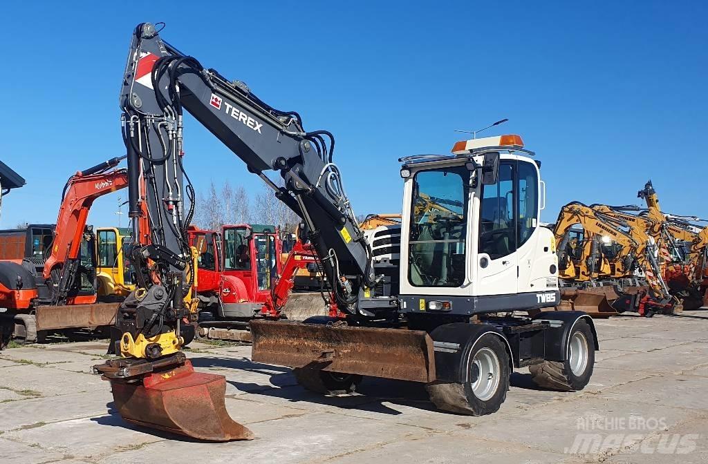 Terex TW 85 Gravemaskiner på hjul