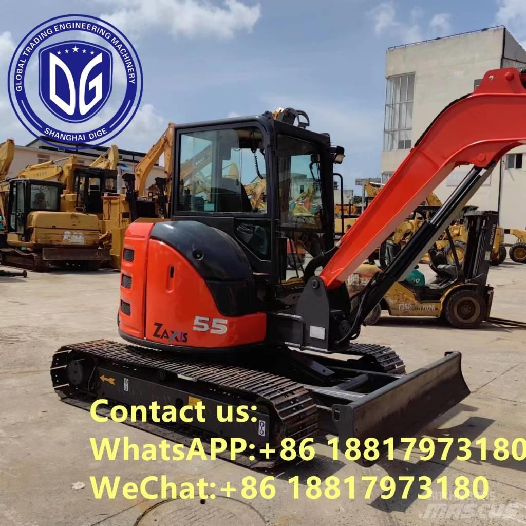 Hitachi ZX 55 U-5 A Minigravemaskiner