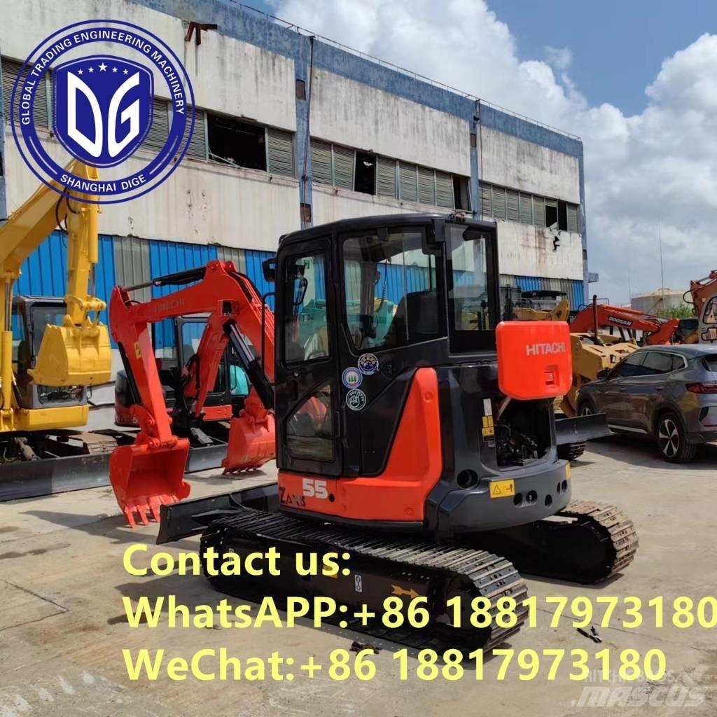 Hitachi ZX 55 U-5 A Minigravemaskiner