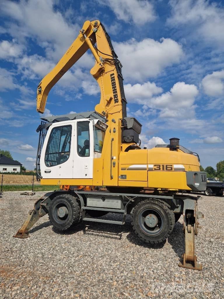 Liebherr 316 Andre kraner