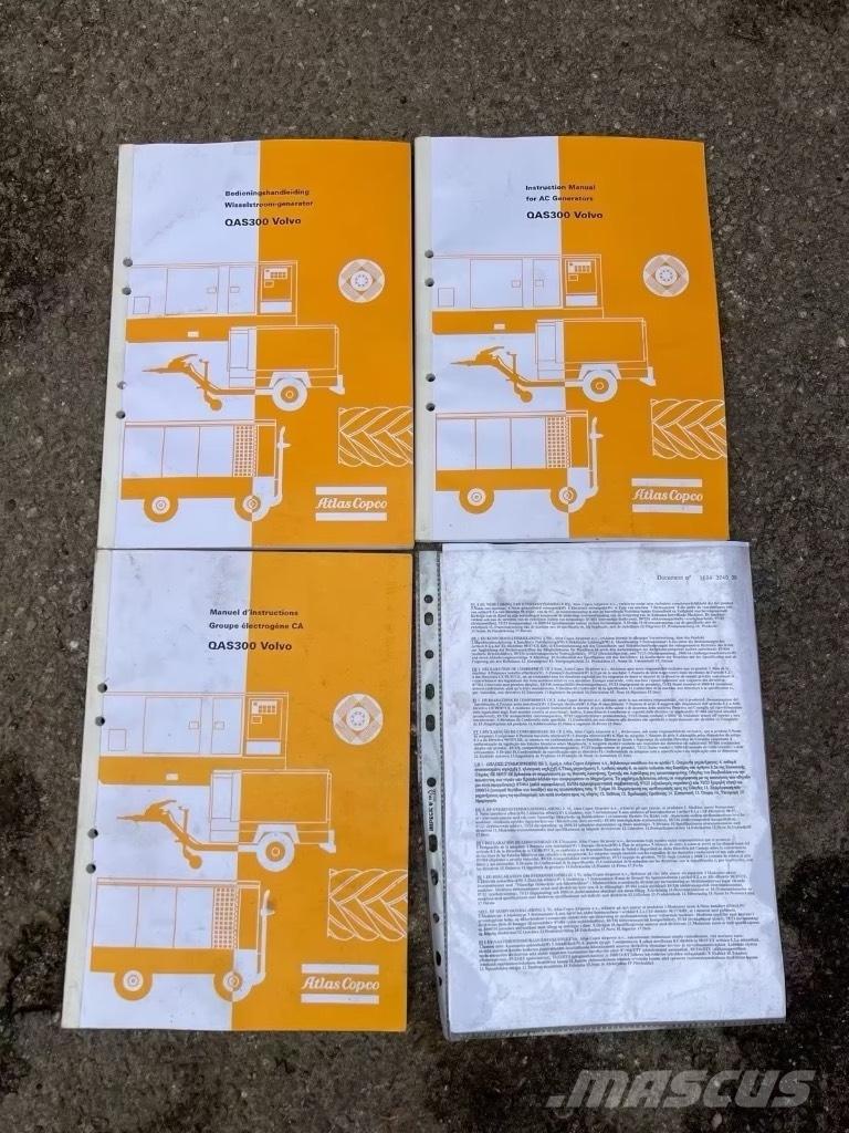 Atlas Copco QAS 300 Dieselgeneratorer