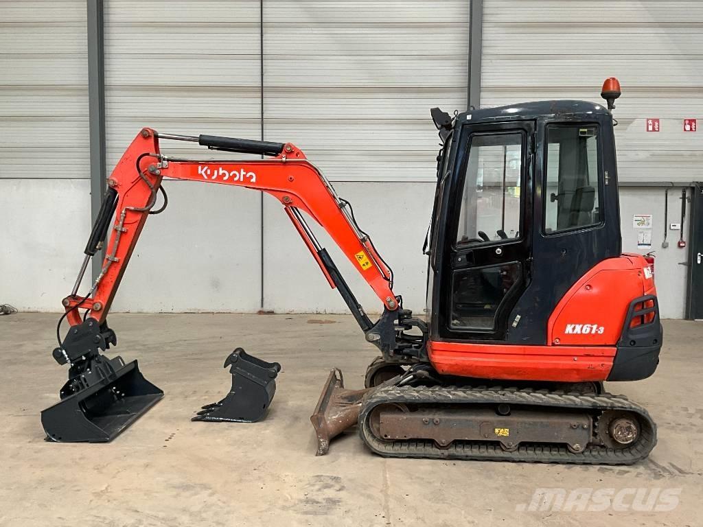 Kubota KX 61-3 Minigravemaskiner