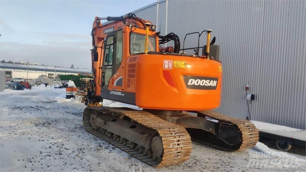 Doosan DX235LCR-5 Gravemaskiner på larvebånd