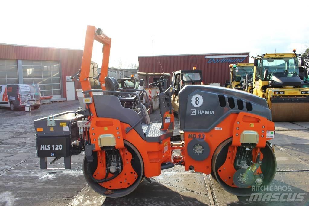 Hamm HD 13 VV Tvilling tromle