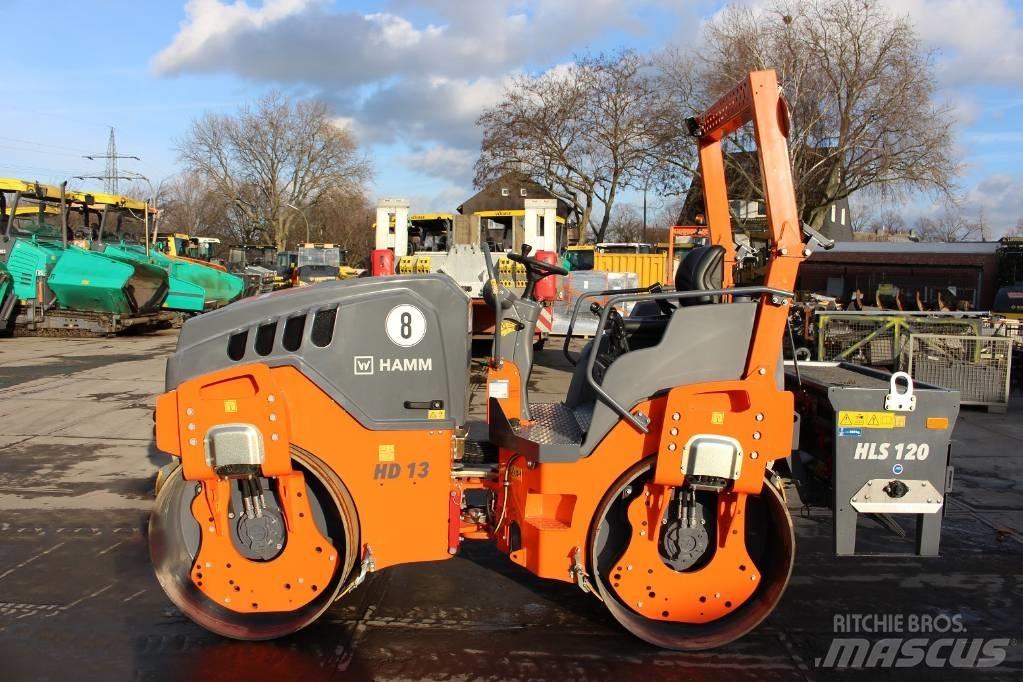 Hamm HD 13 VV Tvilling tromle