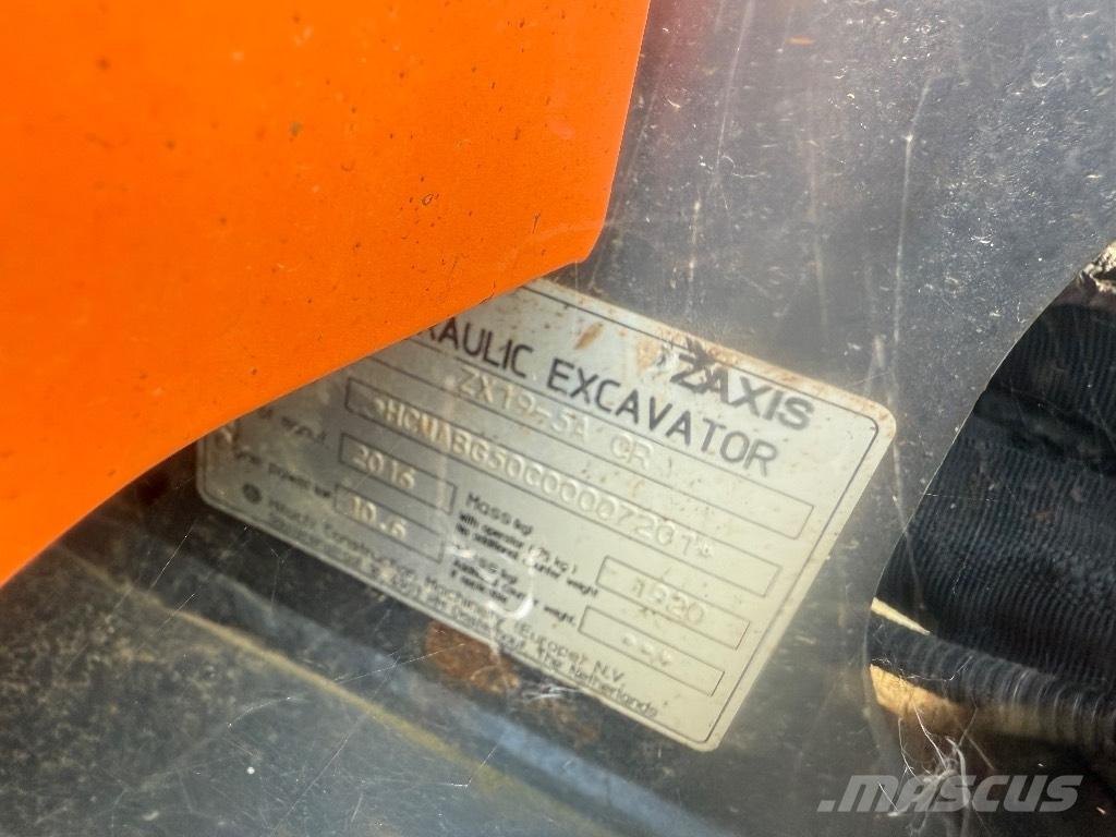 Hitachi ZX 19-5 Minigravemaskiner