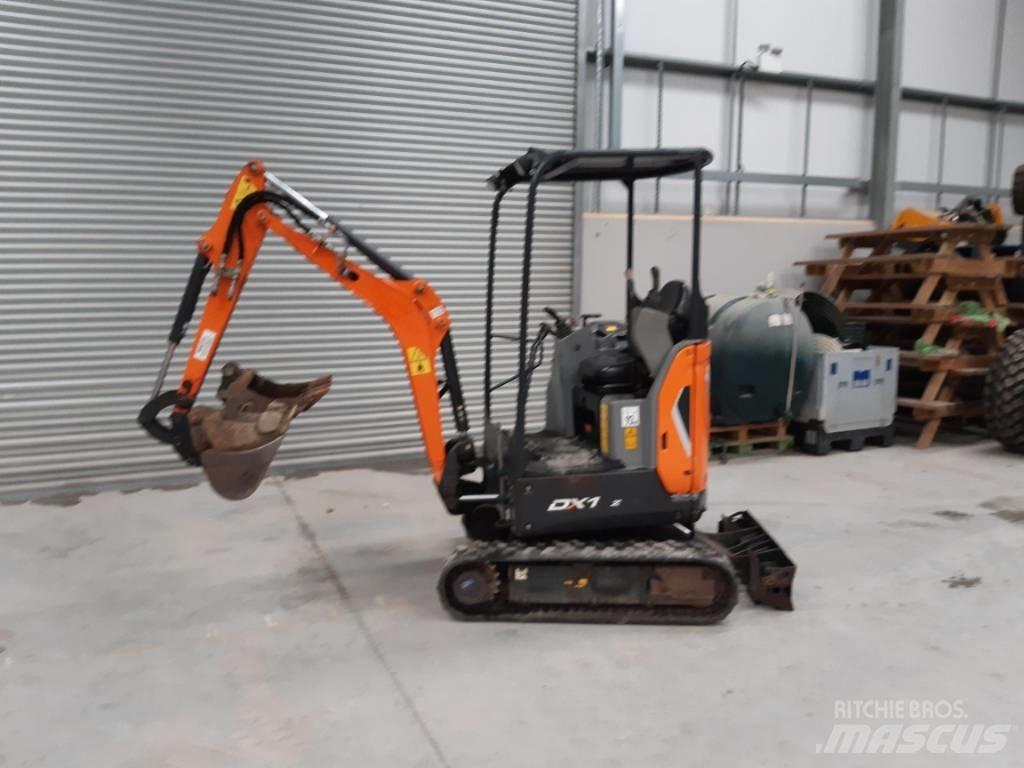 Doosan DX17Z Minigravemaskiner
