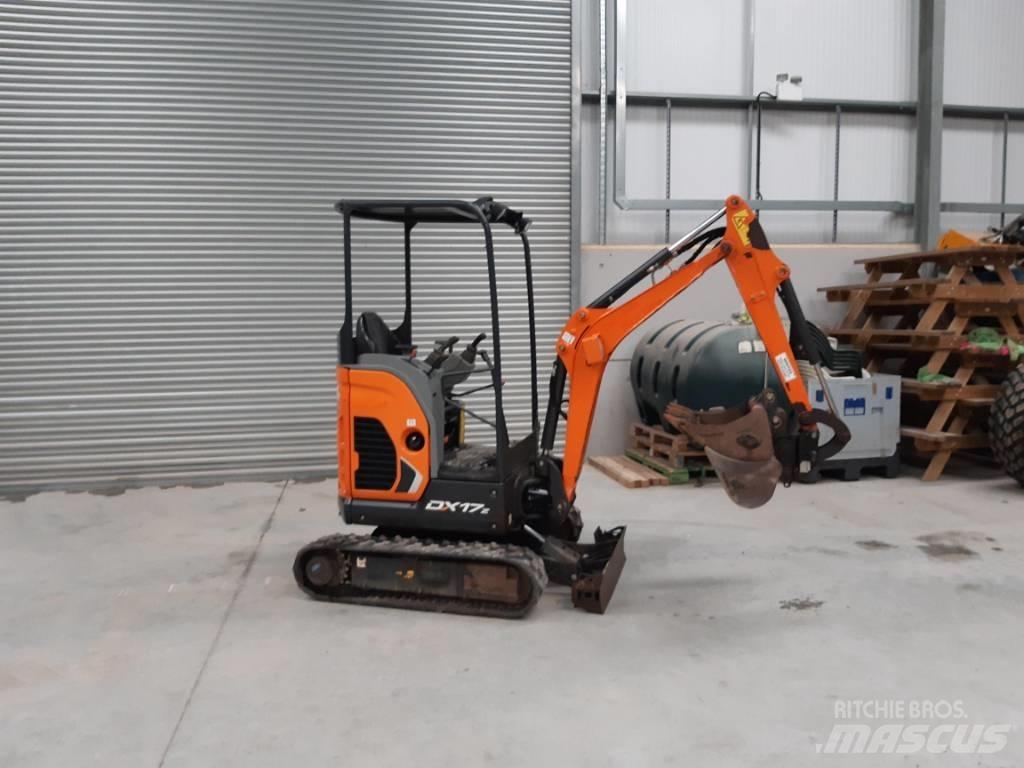 Doosan DX17Z Minigravemaskiner