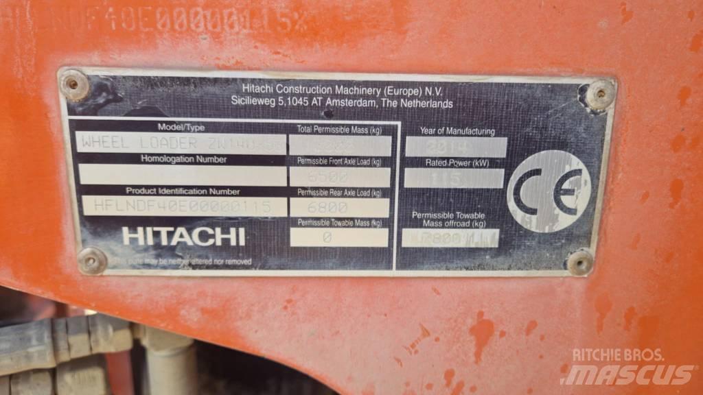 Hitachi ZW 140 Læssemaskiner på hjul