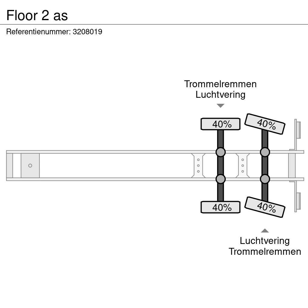 Floor 2 as Semi-trailer med fast kasse
