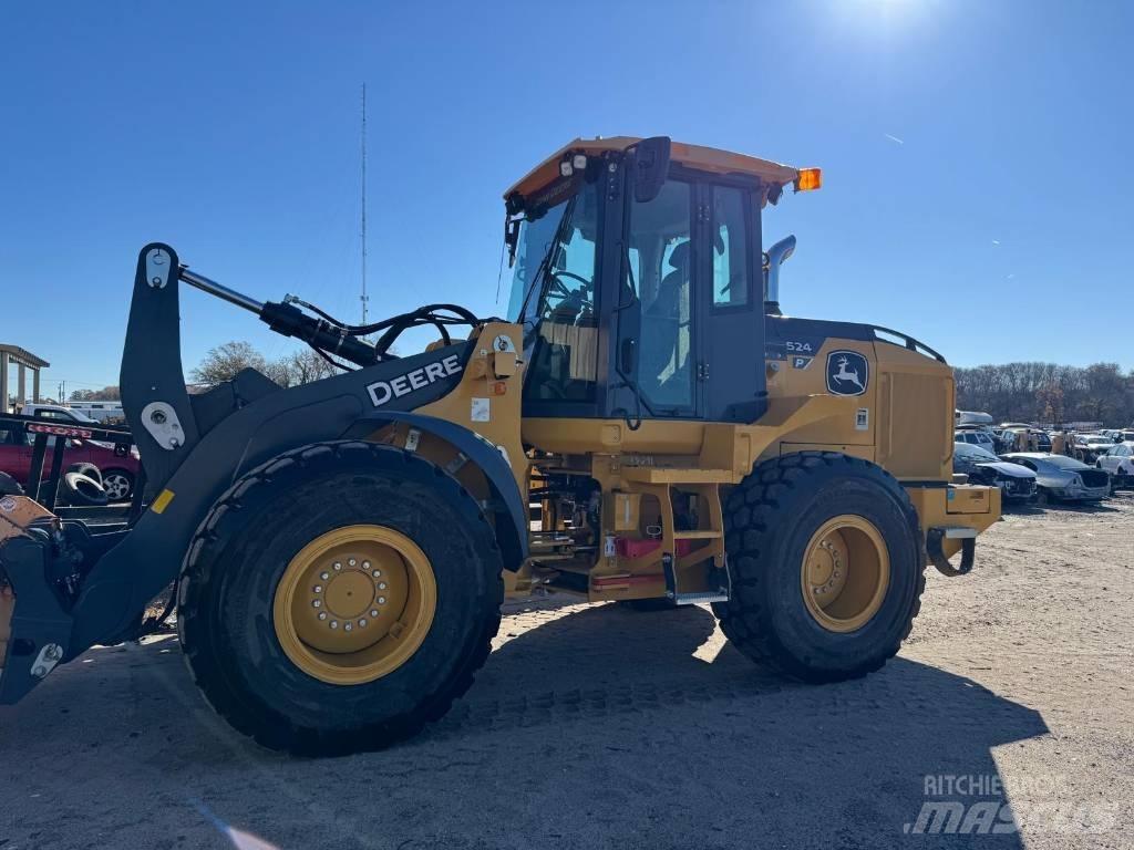John Deere 524P Læssemaskiner på hjul