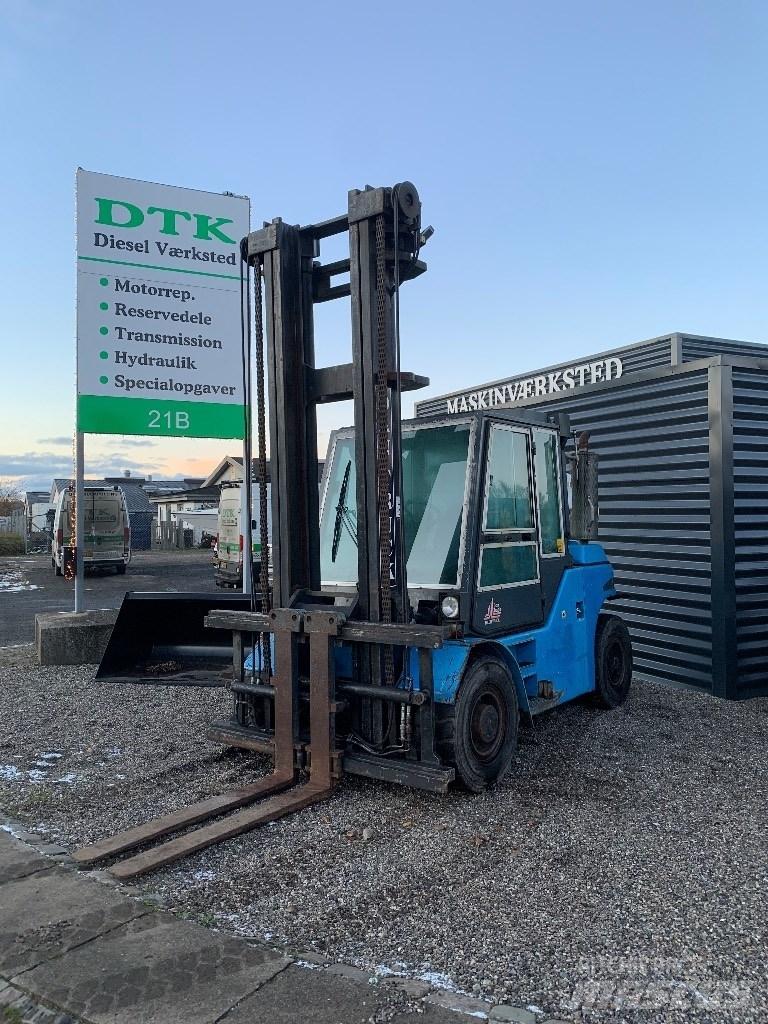 Dantruck 9660 DD Diesel gaffeltrucks