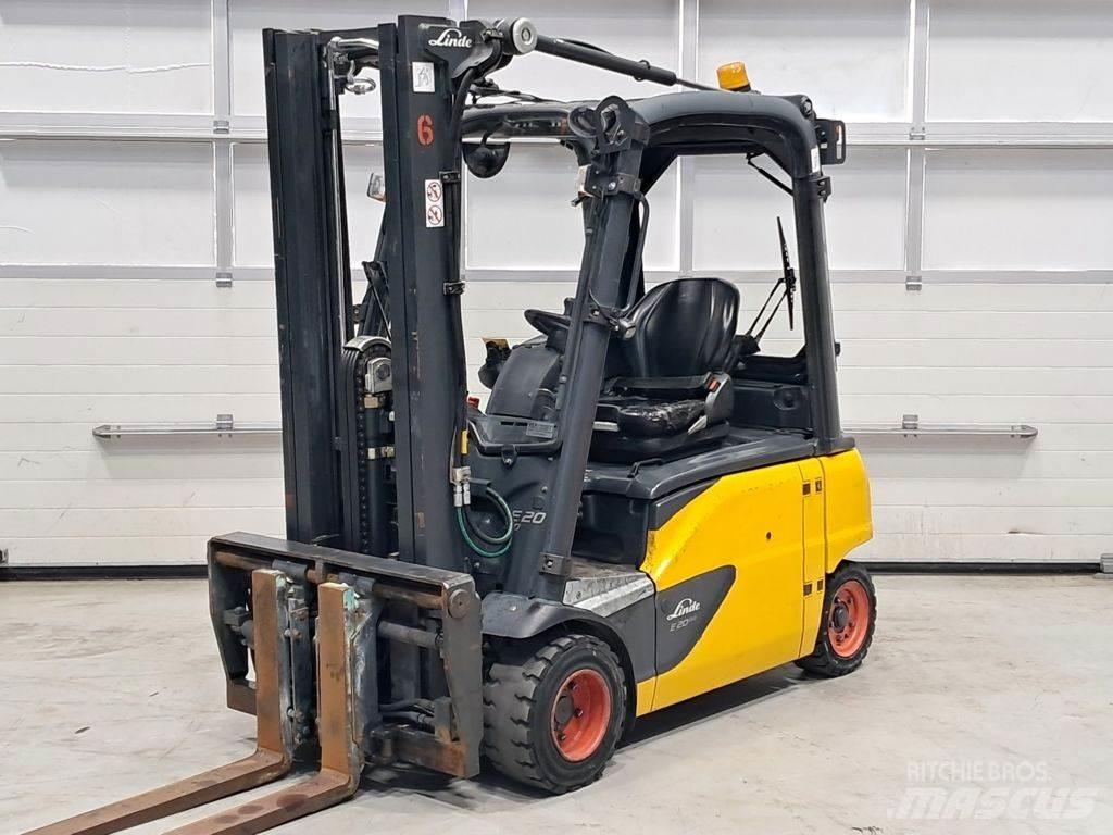 Linde E20PL-02 El gaffeltrucks