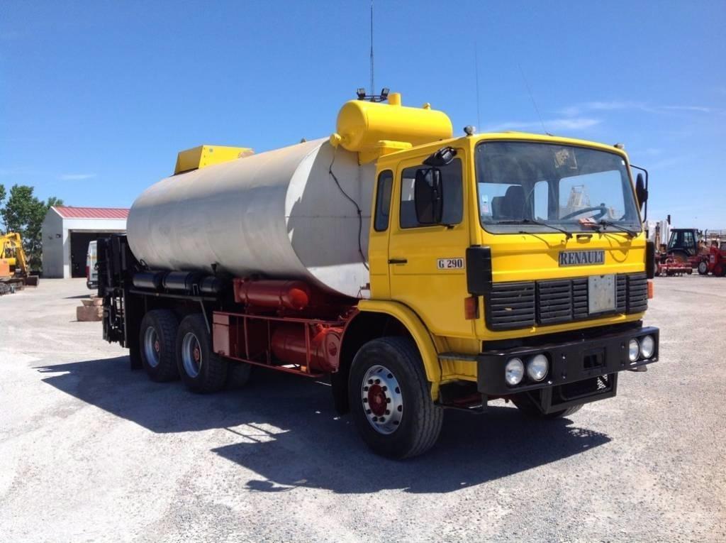 Renault G 290 Termiske asfalt containere