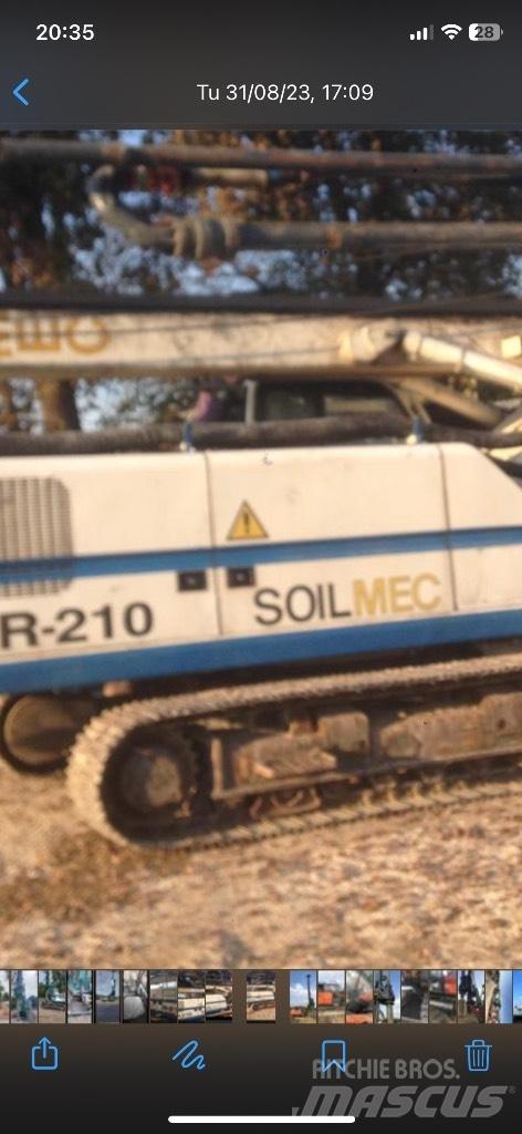 Soil mec R 210. Cfa Andet boringsudstyr