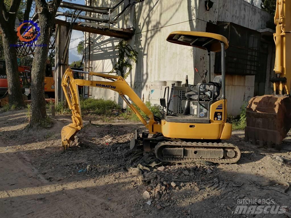 Komatsu PC 18 MR-2 Minigravemaskiner