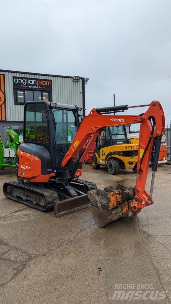 Kubota U 27-4 Minigravemaskiner