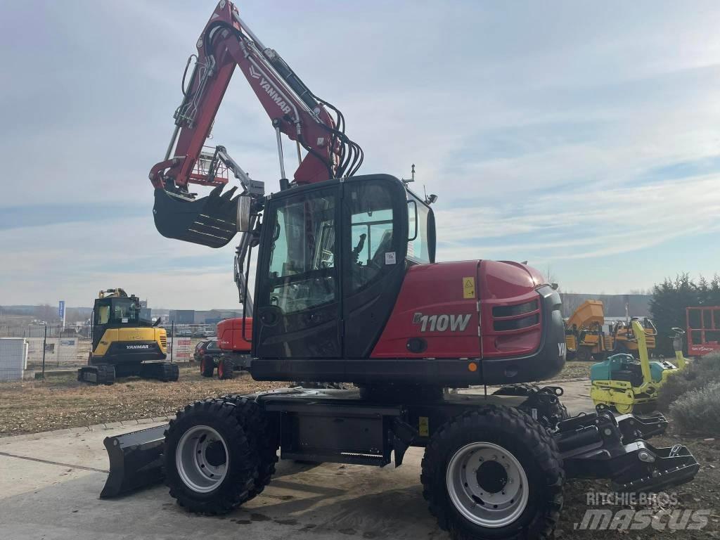 Yanmar B110W Gravemaskiner på hjul