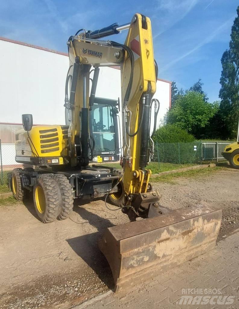 Yanmar B 110 W Gravemaskiner på hjul