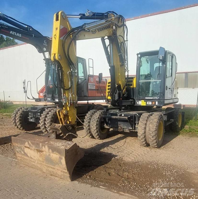 Yanmar B 110 W Gravemaskiner på hjul