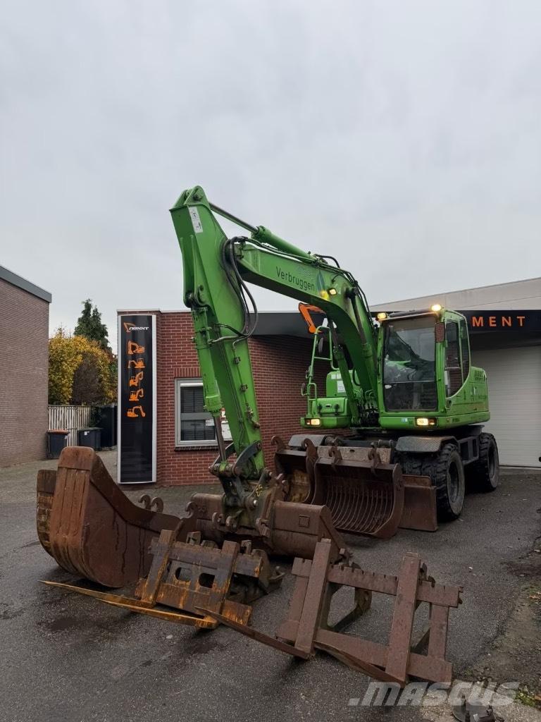 Hyundai R140W-9 Gravemaskiner på hjul