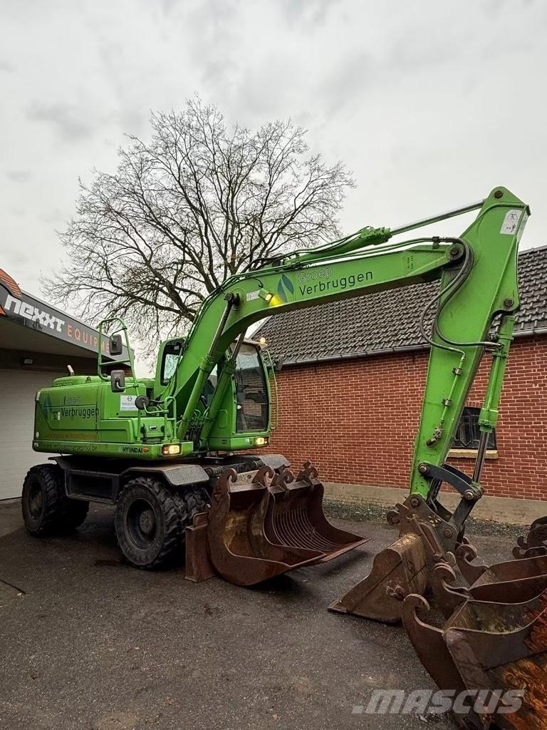 Hyundai R140W-9 Gravemaskiner på hjul