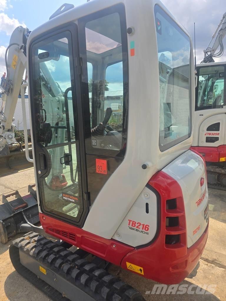 Takeuchi TB 216 A Minigravemaskiner