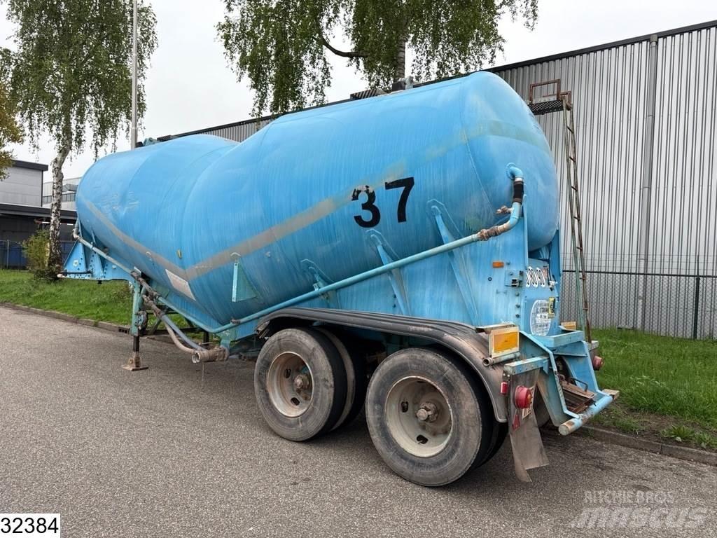  FILLIAT Silo Semi-trailer med Tank