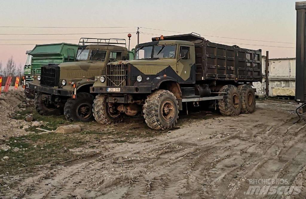 Kraz 6x6 Lastbiler med tip