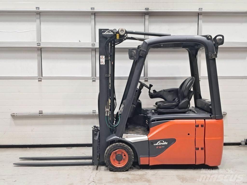 Linde E16-02 El gaffeltrucks