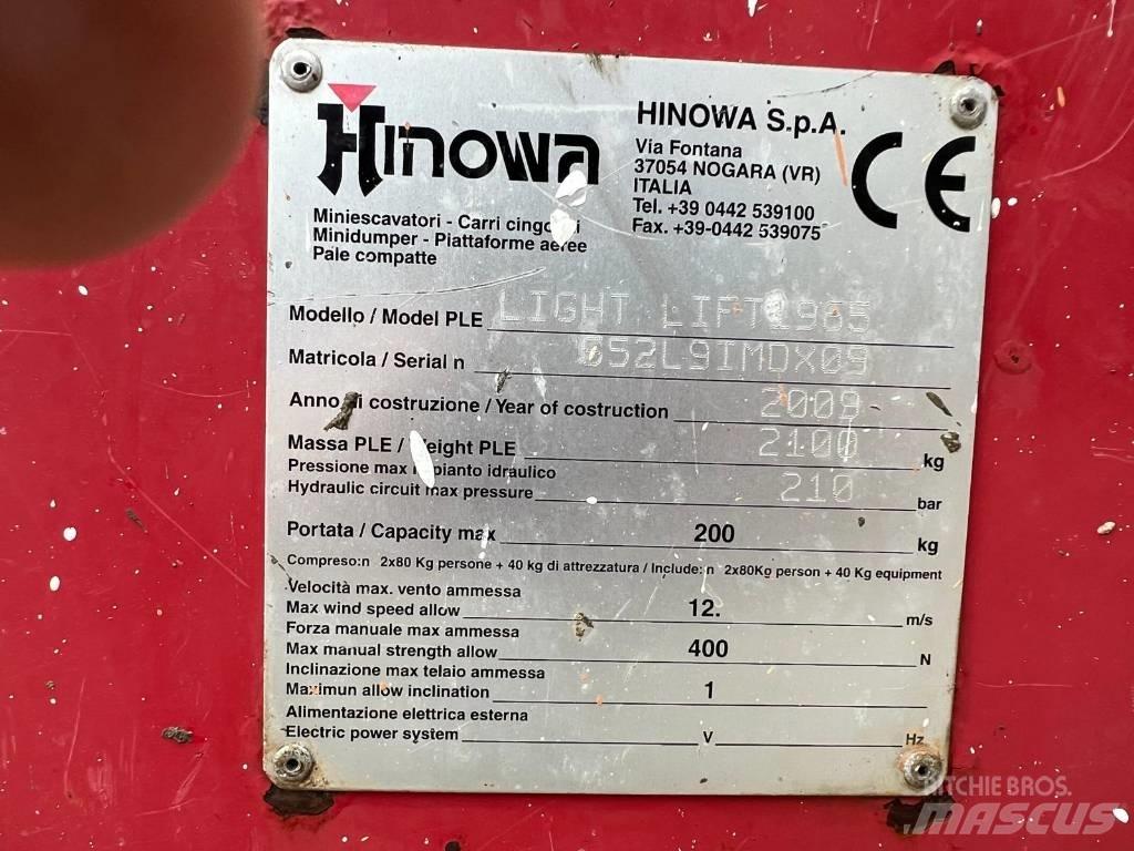 Hinowa LIGHLIFT 1965 Bomlifte med knækarm