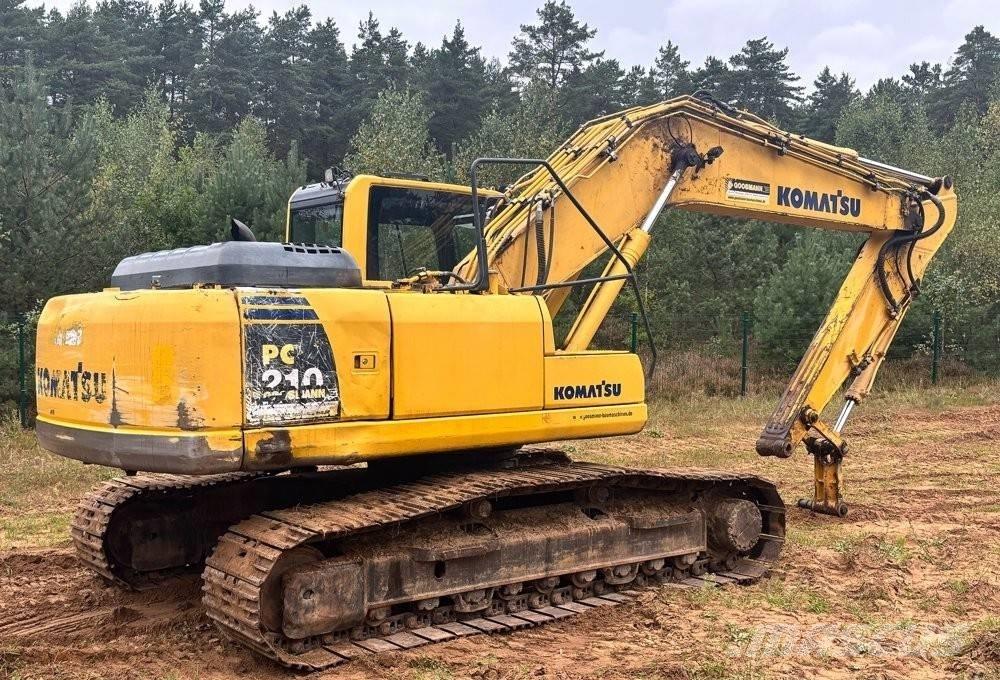Komatsu PC 210 LC Gravemaskiner på larvebånd